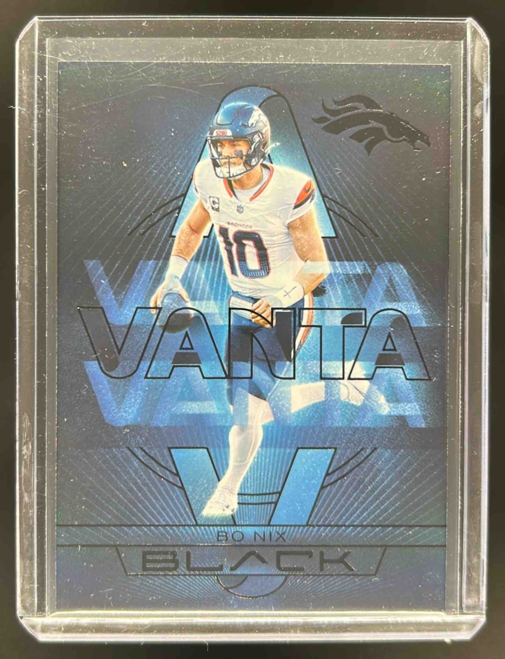 2025 Panini Black Bo Nix Vanta #8 Broncos