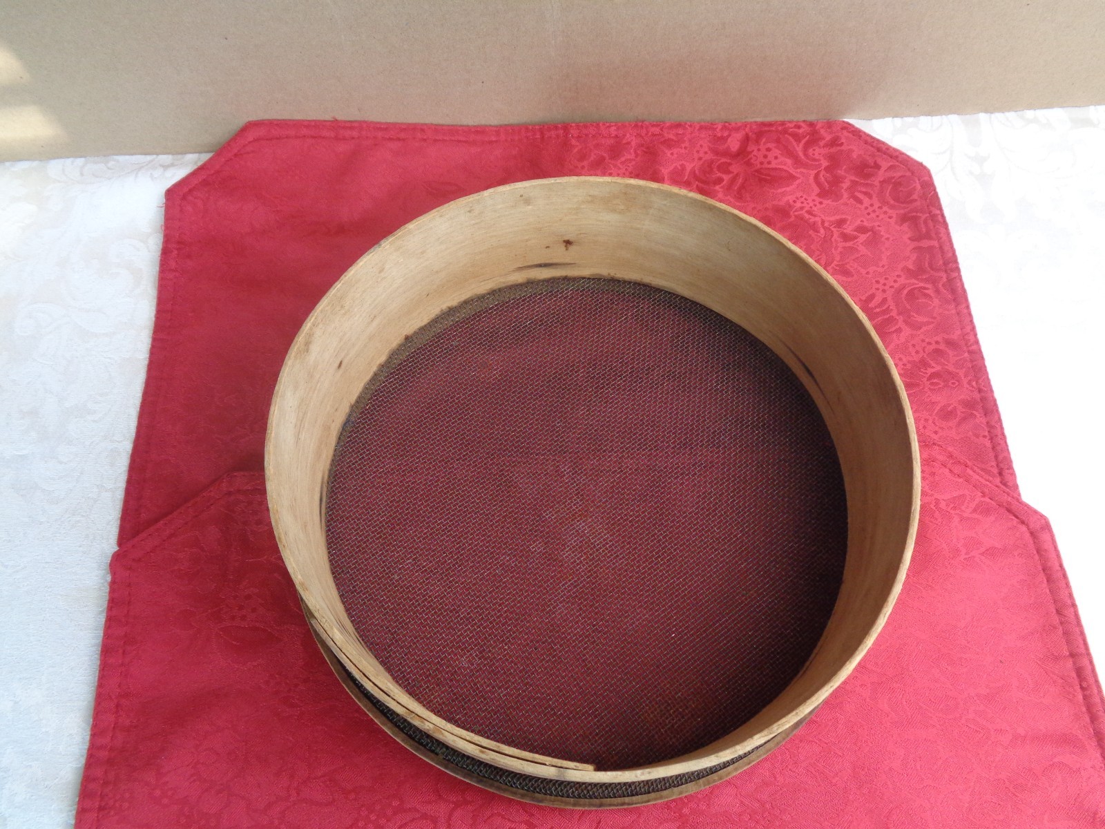 Antique  Farmhouse Grain Sieve Sifter