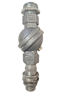 Killark GUFS-2 3/4  FM Explosion Proof Swivel Conduit Fitting   8.5  Long