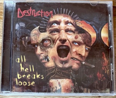 Destruction  All Hell Breaks Loose  2000  Very Good  Sodom Kreator Slayer Exumer