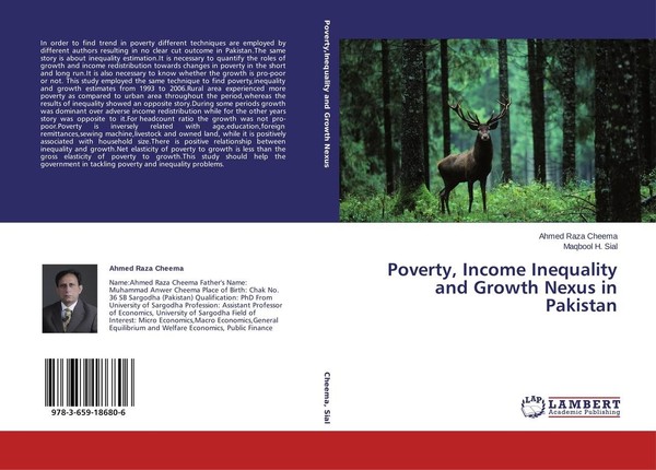 Poverty, Income Inequality And Growth Nexus In Pakistan Ahmed Raza Cheema-image