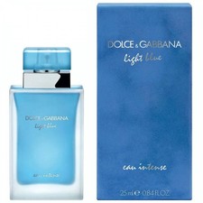 Image of DOLCE & GABBANA LIGHT BLUE EAU INTENSE 25ML EDP SPRAY | NEW & SEALED | FREE P&P