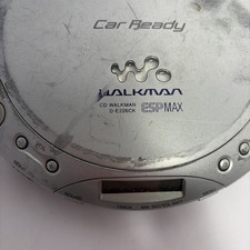 Sony Walkman D-E226CK Portable CD Player  Silver/gray Tested Working 