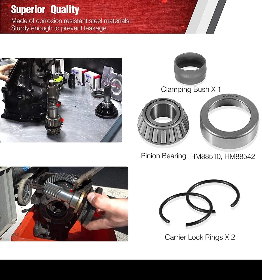 Kit de reconstrucción diferencial 188 rodamiento diferencial para BMW E30 E36 E28 E34 E23 E32 Z1 Z3 Foto 4 de 4