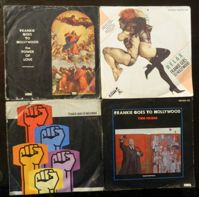 Frankie goes to Hollywood  7''   Relax, The Power of Love, Two Tribes, Rage Hard