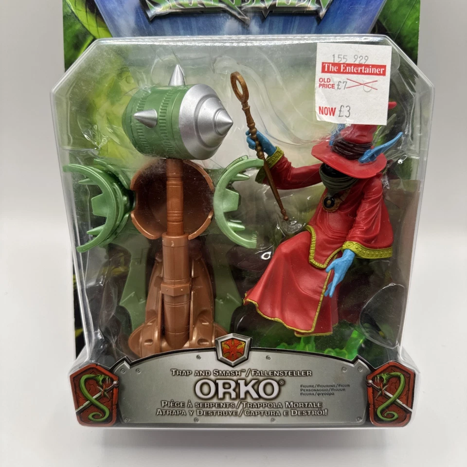 Masters of The Universe MOTU 200X vs Snakemen - Trap & Smash Orko Action Figure - Image 2 of 4