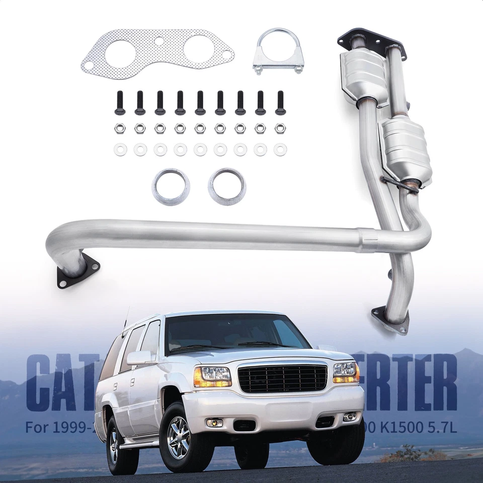 Convertidor catalítico para GMC Chevrolet C1500 C2500 K1500 K2500 5,7 L 1996-2000 EPA Foto 2 de 4