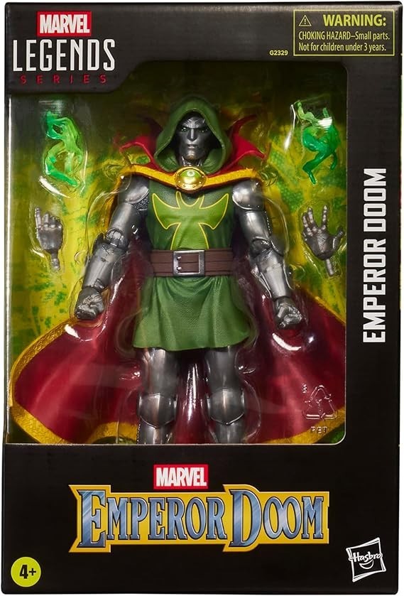 Hasbro Marvel Legends Fantastic Four Emperor Doom Dottor Destino Action Figure