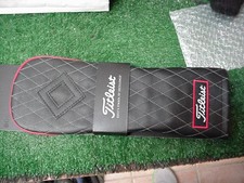 Brand New Titleist Jet Black Premium Leather Fairway Wood Headcover