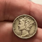 1945 Silver Mercury Dime