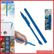 Plastic Scraper Tool 2 Pack No Scratch Multi-Use 6 Inch Label Sticker Paint