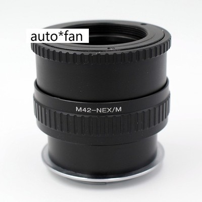M42-NEXM for camera adapter ring adjustable aperture M42 screw lens *mn