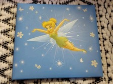 Disney Tinker Bell Scrapbook Album In Gift Box 10 Pages 8x8 Post Bound