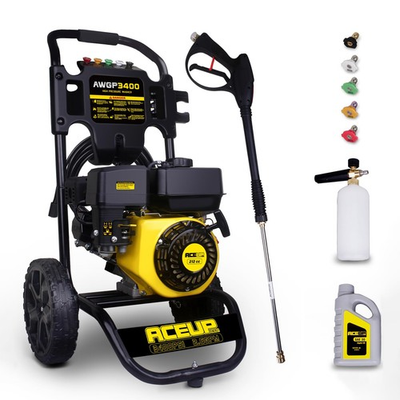 #ad #ad 3400 PSI Gas Pressure Washer 2.6 GPM 212cc High Pressure Power Washer for Gar... $476.58