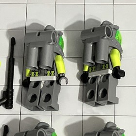 LEGO Atlantis Diver w/ Flippers Minifigure Lot atl006 atl008 lot Of 4 C5 5