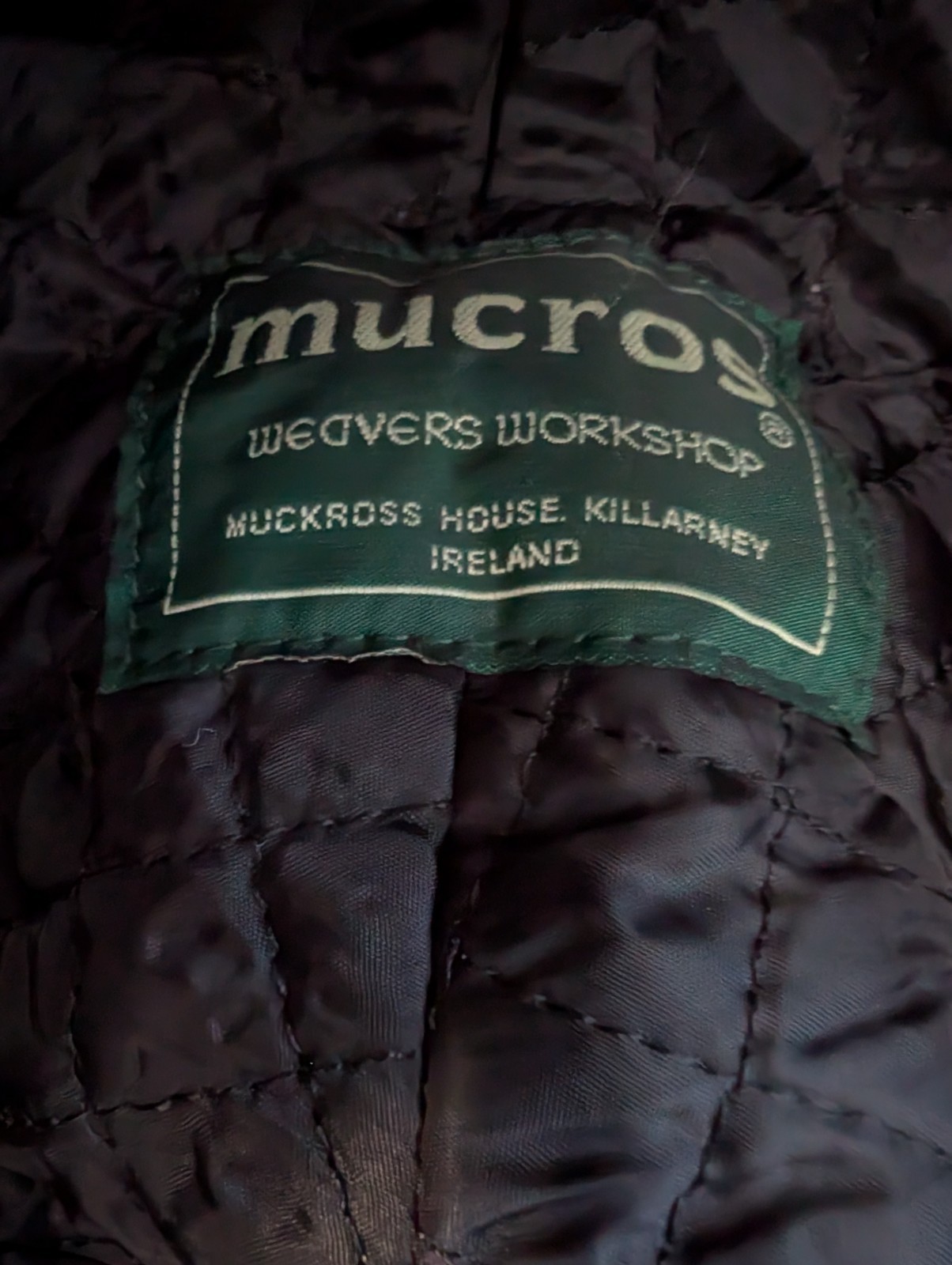 Mucros Weavers baseball cap hat patchwork plaid t… - image 11