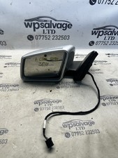MERCEDES A CLASS W176 GENUINE PASSENGER LEFT WING MIRROR SILVER 2012-2018
