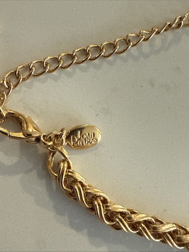 ELABORATE JOAN RIVERS GOLD TONE & ENAMEL STATEMENT NECKLACE - Picture 6 of 8