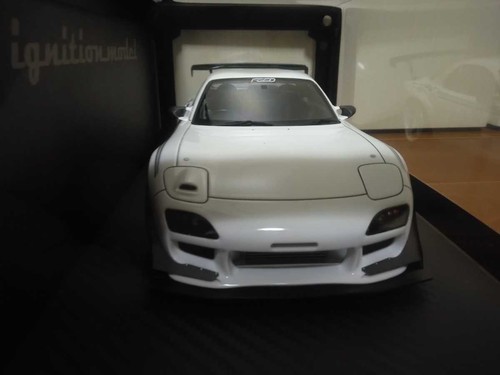 1/18 Ig Model Mazda Rx-7 Fd3S Feed White Ig2044 - Picture 4 of 6