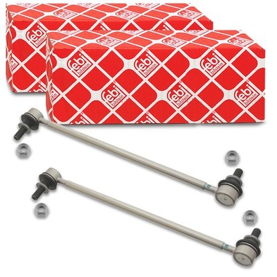 2x FEBI BILSTEIN KOPPELSTANGE VORNE für TOYOTA AURIS AVENSIS COROLLA RAV 4 VERSO