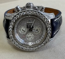 Breitling Super Avenger A13370 Chrono Auto 48mm Custom Dia Bezel/Lug/Case/Dial 6