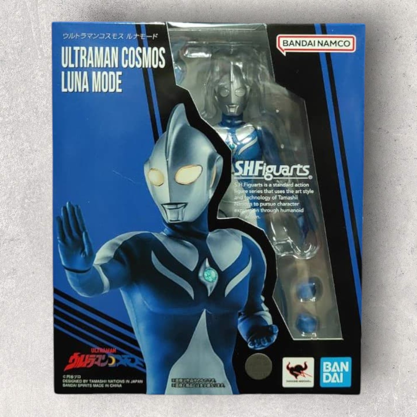 In-Stock Bandai S.H.Figuarts SHF Ultraman Cosmos Luna Mode Action Figure