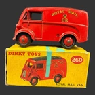 Vintage Dinky Toys Royal Main Red Van No. 260 By Meccano Ltd w. Original Box