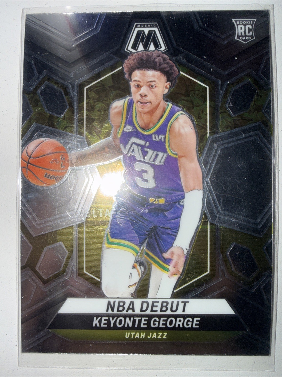 2023-24 Panini Mosaic - NBA Debut Keyonte George #251 Silver Prizm (RC)
