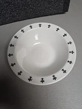 Vtg Homer Laughlin 6.5 In Cereal Bowl Bone China