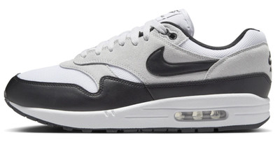 Nike Air Max 1 Essential White Pure Platinum Black US Men's Size 12 FZ5808-102