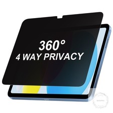 360  4 Way Privacy Screen Protector for iPad A16 11th/ 10th Generation 11/10.9