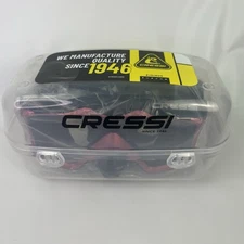 Cressi Liberty Triside SPE Black/Rose Gem Scuba Goggles DS455040