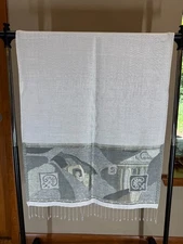 Grays Pewter Metallic Pashmina 65" x 28" Scarf Wrap Shawl Art Deco