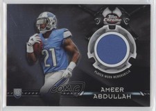 2015 Topps Chrome Rookie Relics Ameer Abdullah #TCRR-AA 1u6