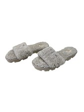 UGG Cozetta Curly Genuine Shearling Slide Slippers Women s Size 8 Gray