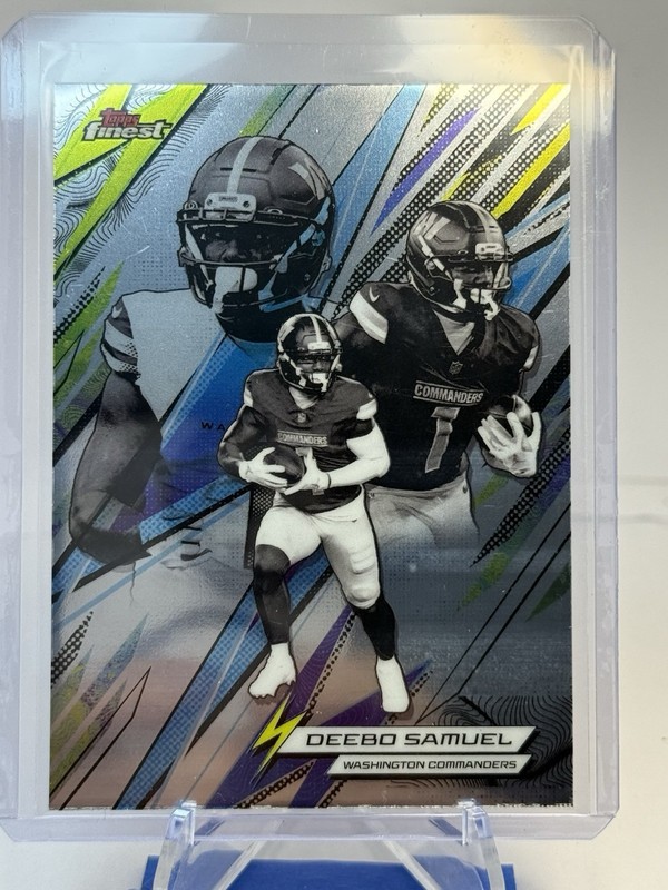 Topps 2025 Topps Chrome Deebo Samuel #294 Washington Commanders NFL Football