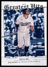 2026 Topps Greatest Hits Max Muncy Los Angeles Dodgers #GH-24