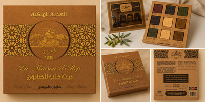 La Maison d Alep Luxus Geschenkset   9 handgefertigte orientalische Naturseifen