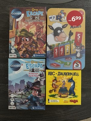 Kinderspiele Escape Game, ABC Zauberduell, myrummy Kids NEU