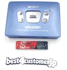 SONY WM-EX622 Cassette Player Walkman Blue Vintage Tested Working From Japan