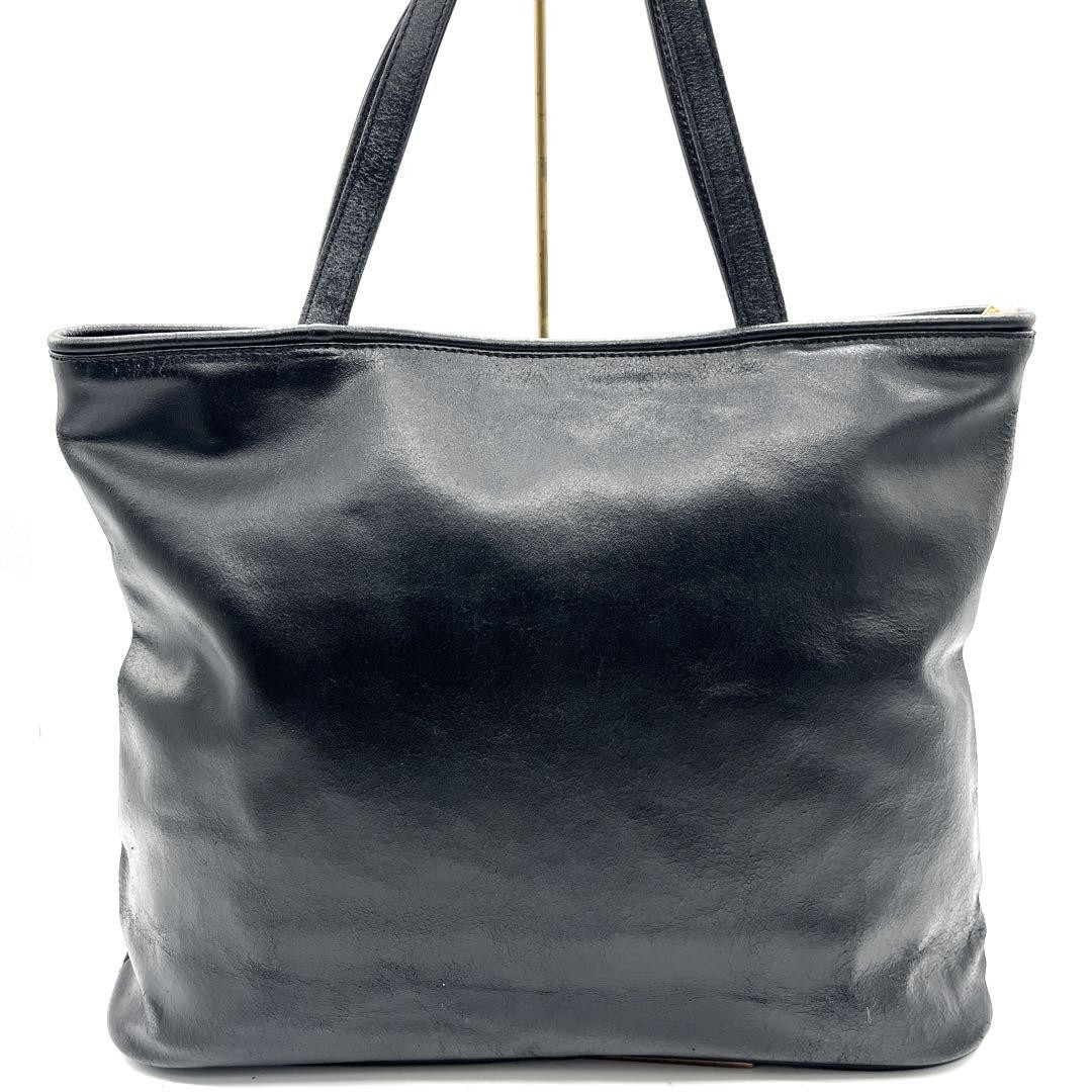GIVENCHY 4G logo big logo tote bag in black leather fits A4 documents thumbnail 3