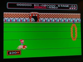 Circus Charlie Famicom Cartridge Only Used Tested JP ver Konami Japanese