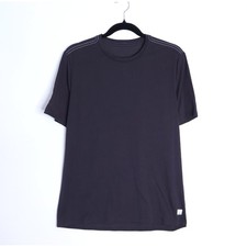 VUORI Current Tech Tee Black Performance Short Sleeve Active Men's M