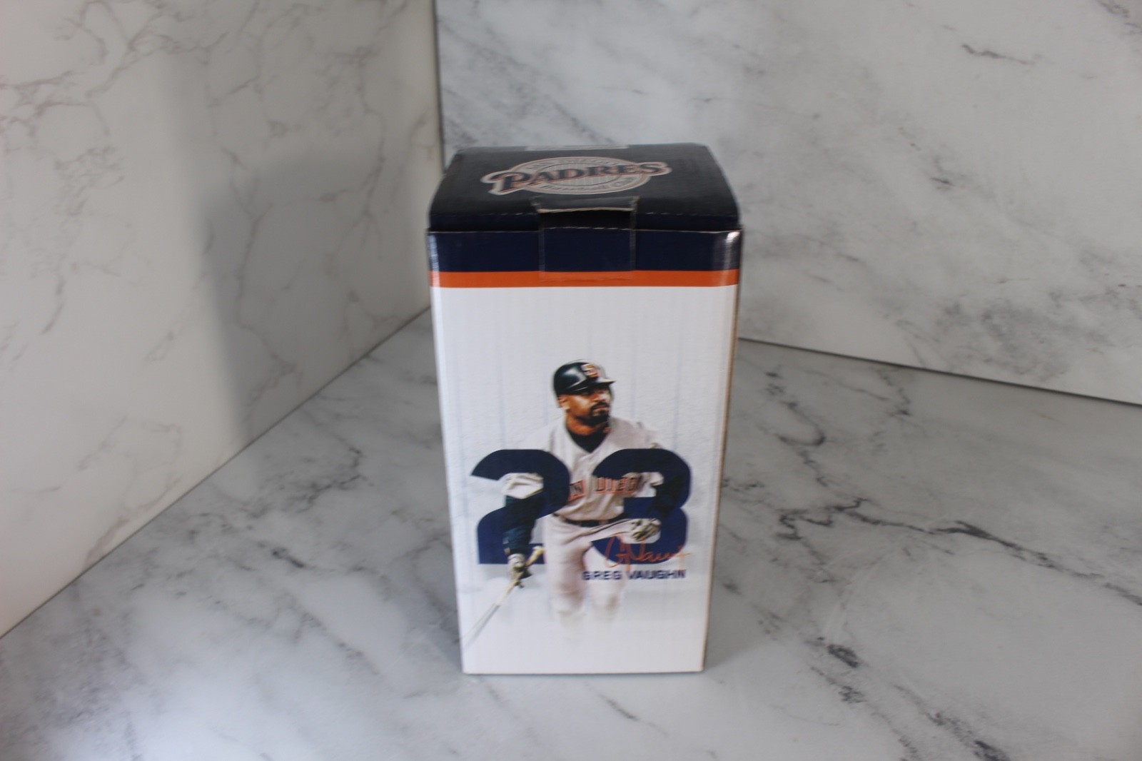 New in Box!, SAN DIEGO PADRES BASEBALL CLUB GREG VAUGHN #23 BOBBLEHEAD 1998