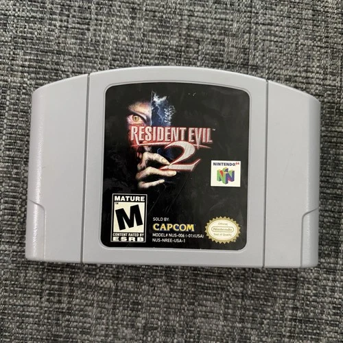 New ListingResident Evil 2 Nintendo 64 N64 Cleaned Tested Authentic
