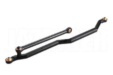 Jazrider Aluminum Steering Linkage Link Set (Black) For Axial AX10/Wraith/RR10