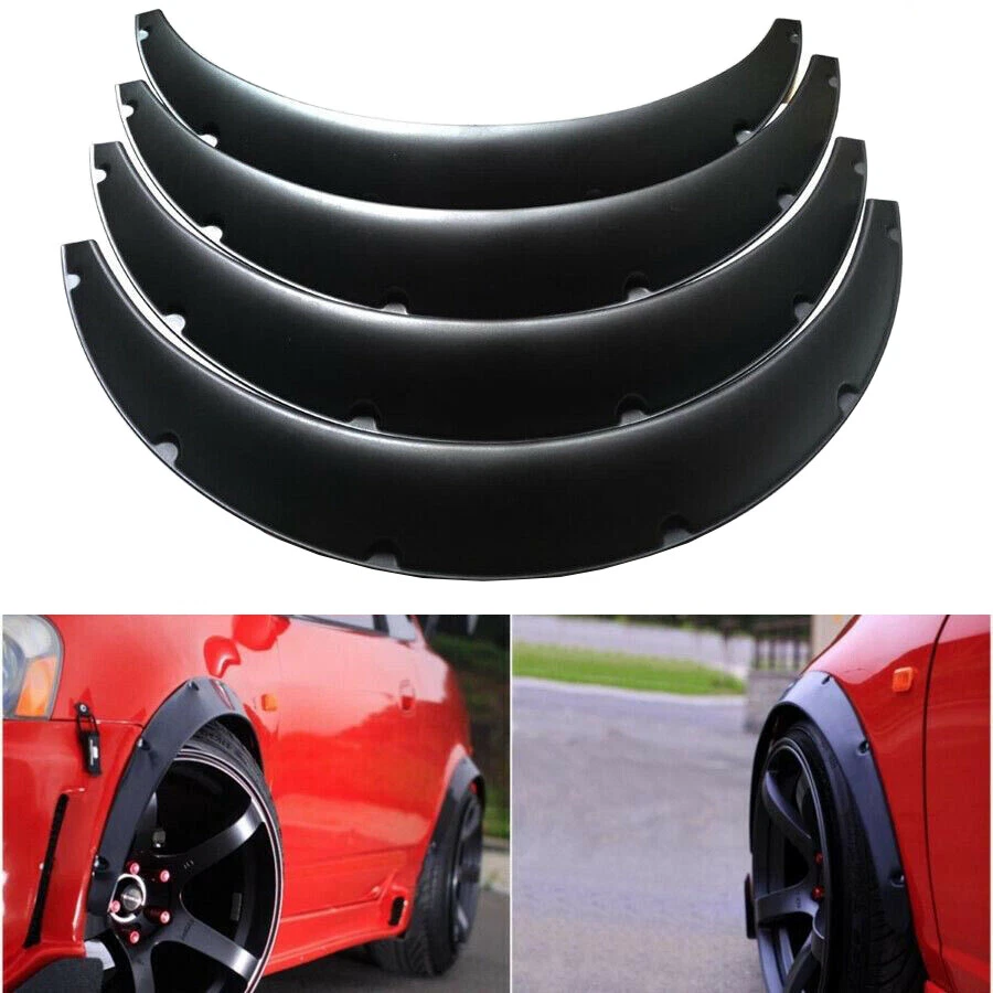 For Toyota Corolla KE70 E71 E72 75 Fender Flares Extra Wide Body Kit Wheel Arch - Image 4 of 4
