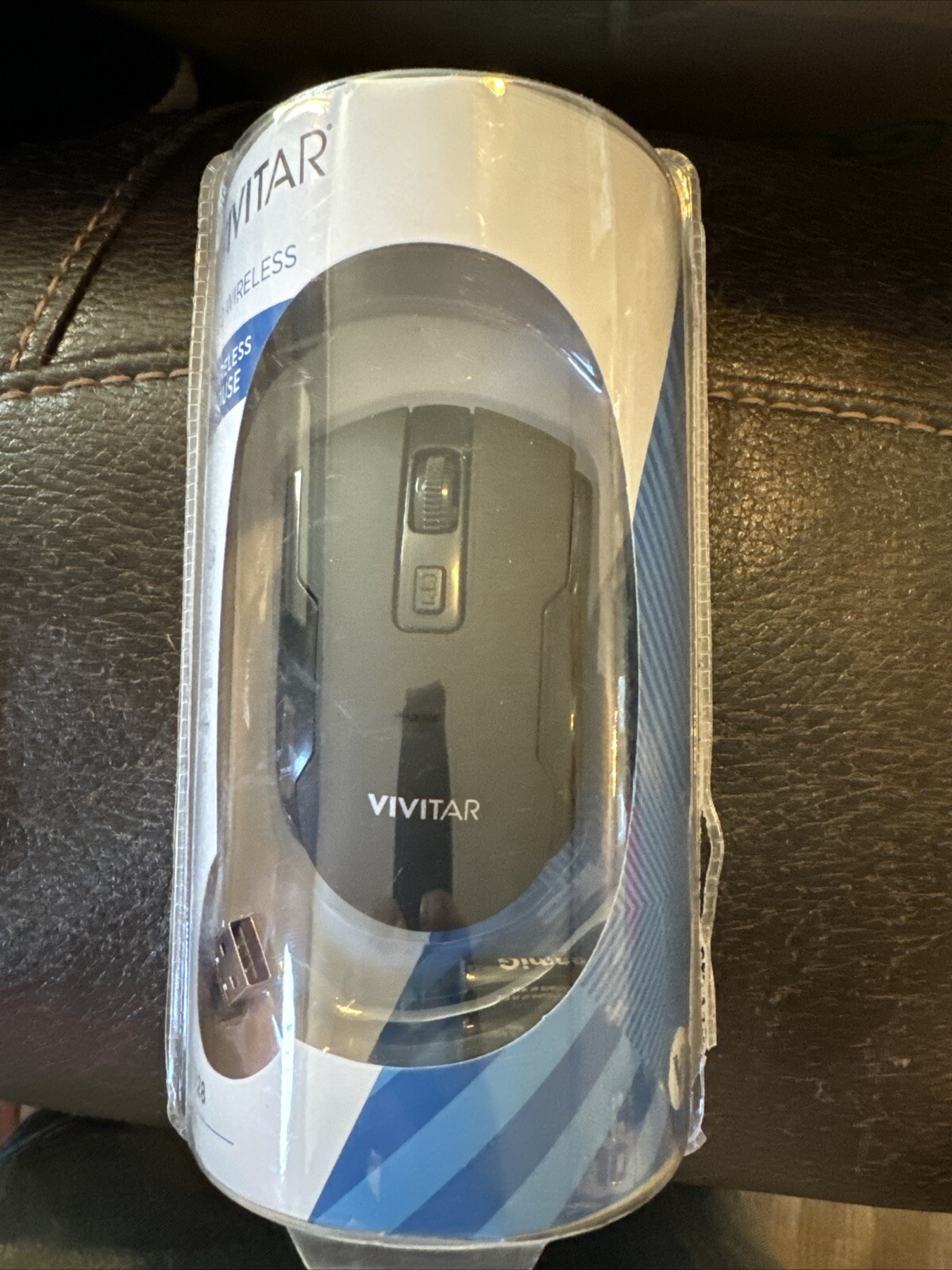 Vivitar V01728 Wireless 2.4 GHz Optical USB Mouse for Mobile Devices