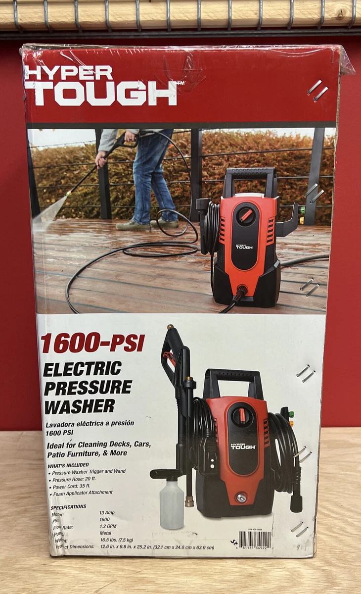 Hyper tough on sale electric pressure washer