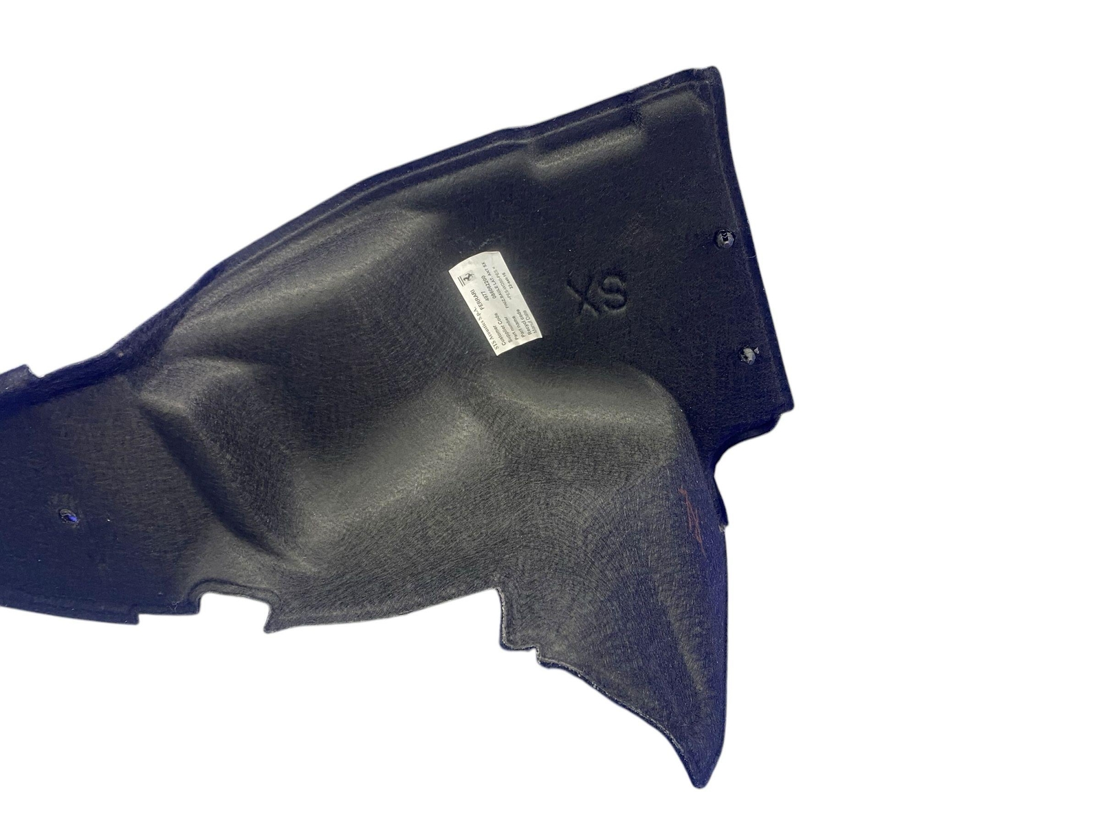 2015-2018 FERRARI CALIFORNIA T REAR LEFT TRUNK TRIM PANEL BLACK CARPET 86062200